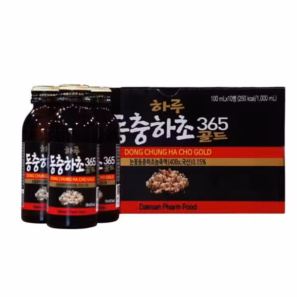 Nước đông trùng hạ thảo hộp 10 chai 100ml – DAESAN