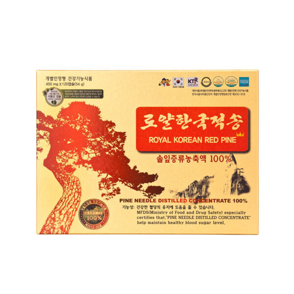 Tinh dầu thông đỏ hoàng gia Hàn Quốc 120v*450mg – Royal