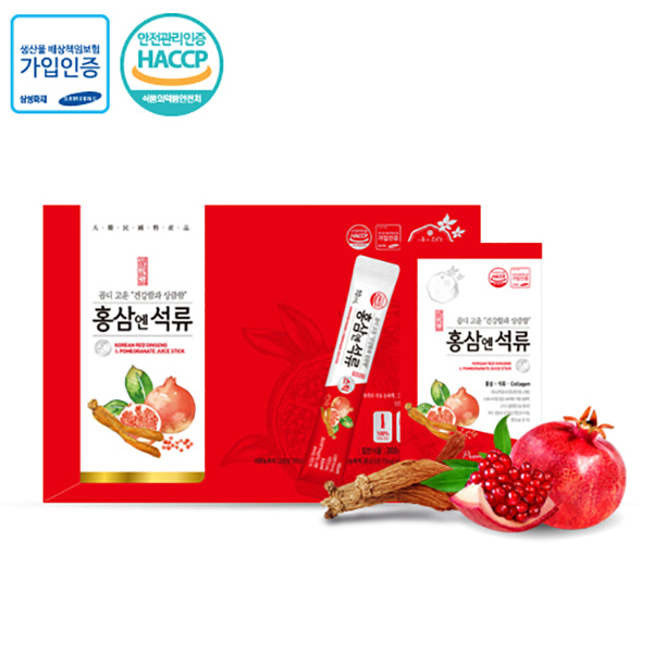 Hồng sâm Lựu Collagen (Stick 10ml x 30 gói) – Daedong