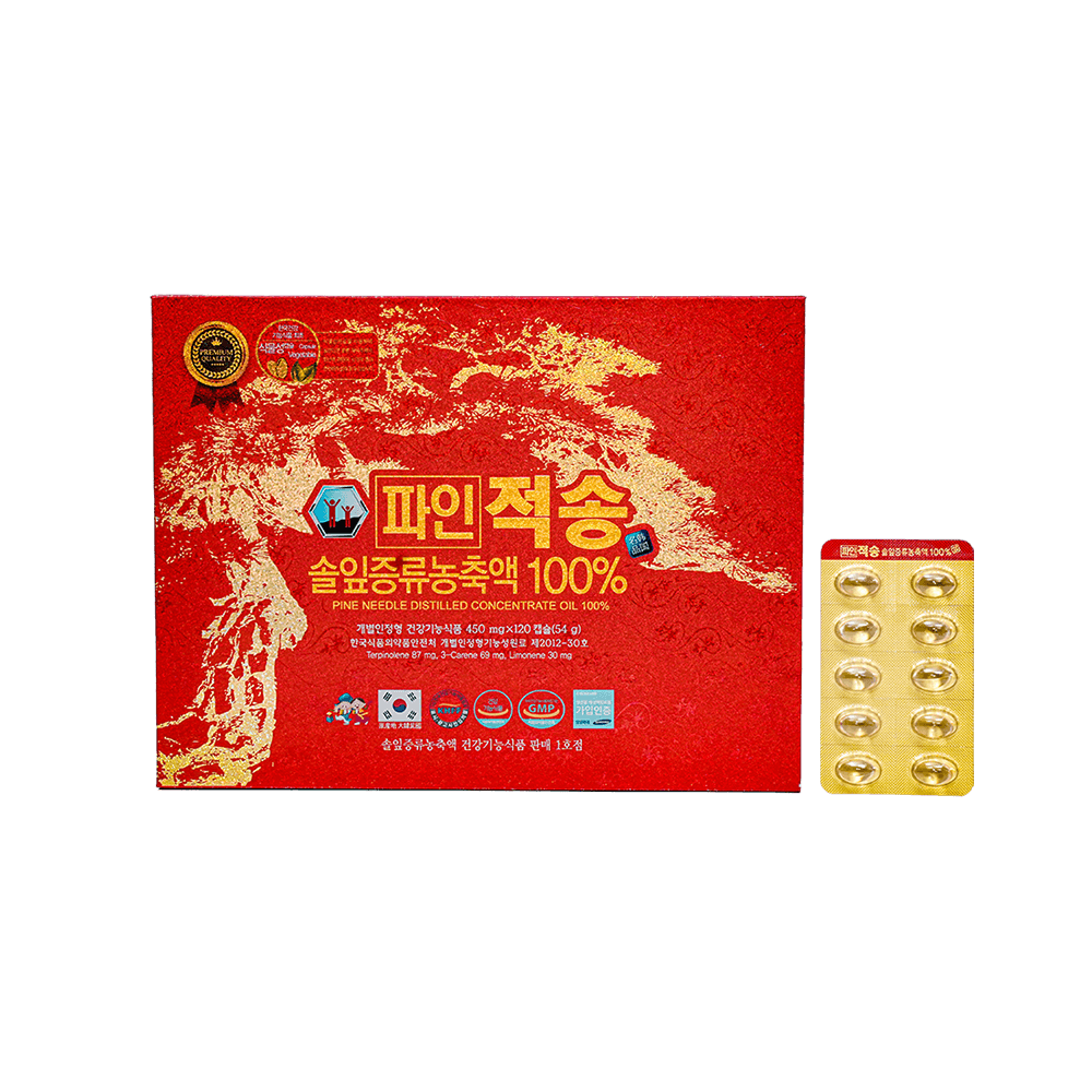 Tinh dầu thông đỏ Red Pine Jeoksong – 120 viên